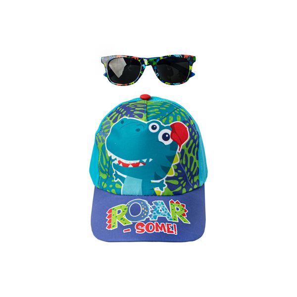 Dino-Mite Peak Cap and Sunglasses