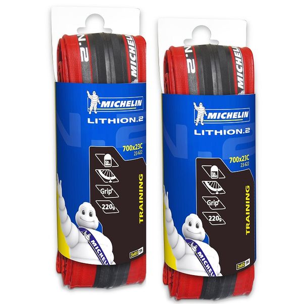 Michelin Lithion 2 700x23c Bundle (Set of 2)