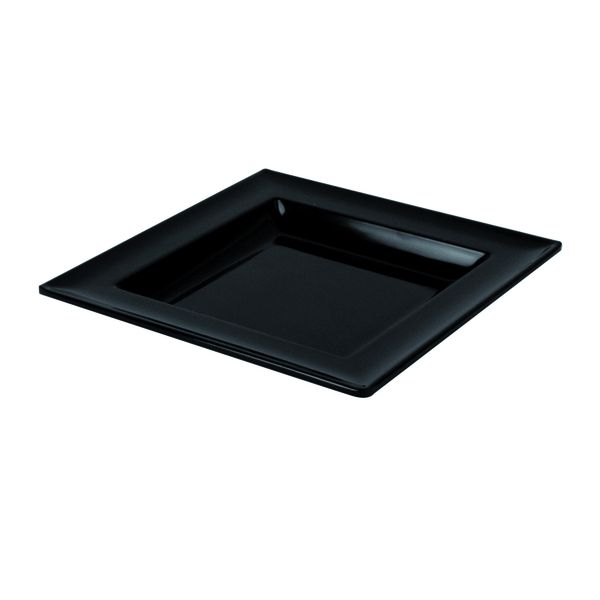 Dalebrook Black Melamine Dover Tray 225cm set of 6