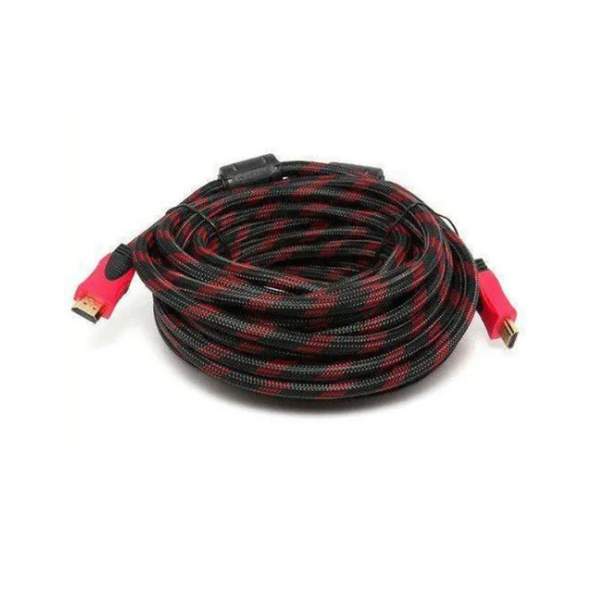 10m Premium Braided HDMI Cable - 4K UHD High-Speed