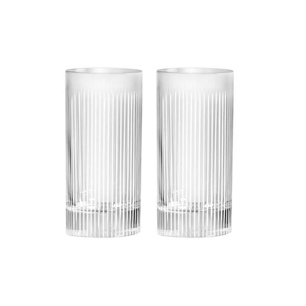 RCR Leonardo Crystal Hb Tumbler 360ML - Set of 2