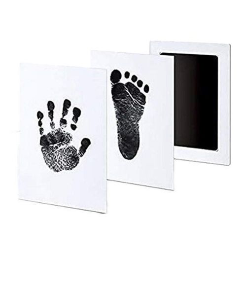 Footprint &amp; Handprint Ink Pad For Newborn Babies Or Pet Paw Print