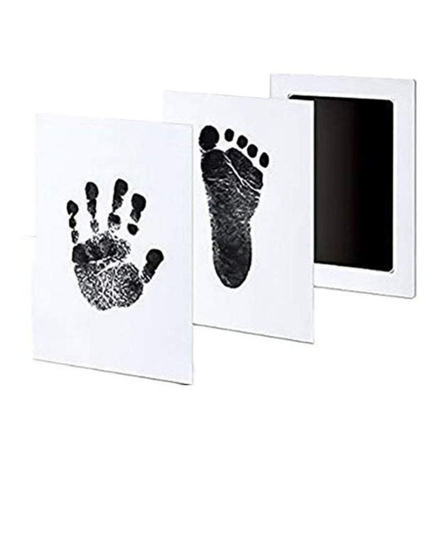 Footprint & Handprint Ink Pad For Newborn Babies Or Pet Paw Print ...