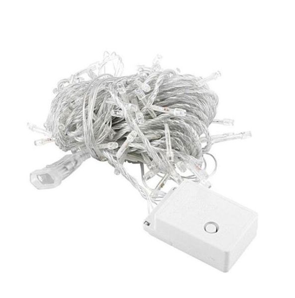 RGB White Cable Fairy String Light Inter-connecting 10M ZYF-77L