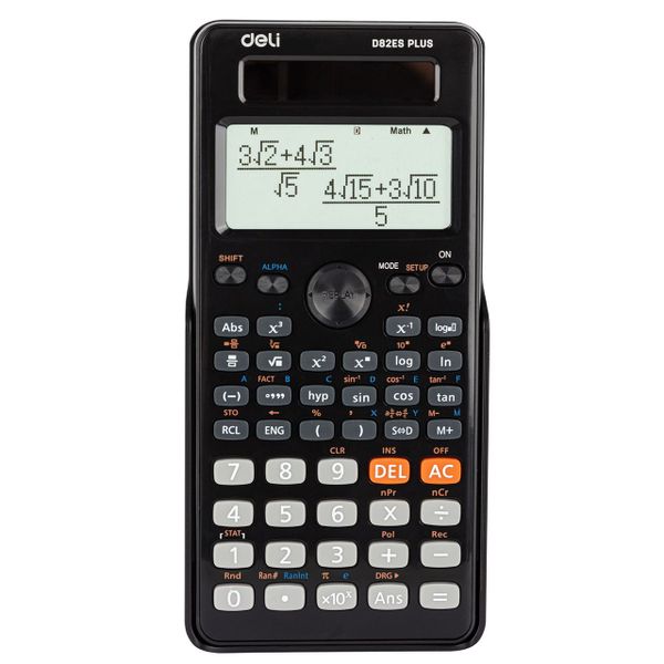 Deli Scientific Calculator with 252 Functions