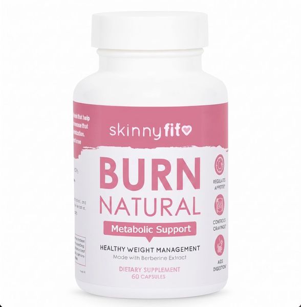 Burn Natural Metabolic &amp; Weight Loss Support (3 Month Value Pack)