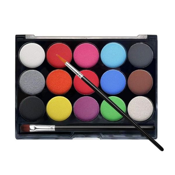 Kids Face Painting Kit Non-Toxic Washable-15 Color)