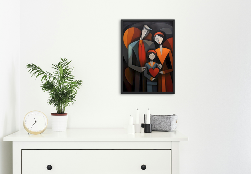 Natived Person Wall Art