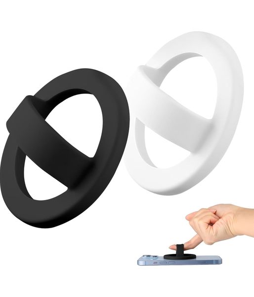 Magnetic Phone Grip Holder Compatible with iPhone 16/15/14/13/12 Series