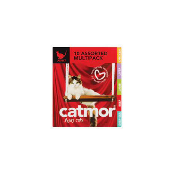 Catmor - Assorted Wet Cat Food Pouches Multipack - 20 x 85g