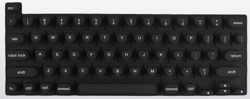 Keyboard Cover for Long Nails