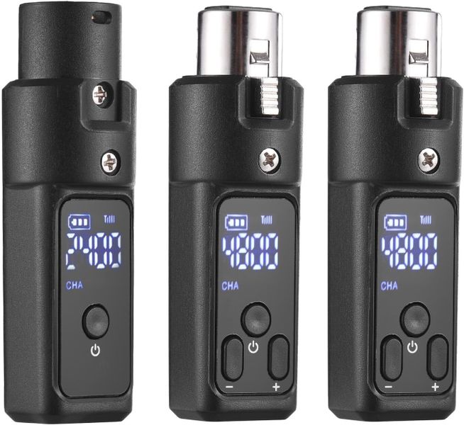 2.4G Wireless XLR Transmitter Receiver System