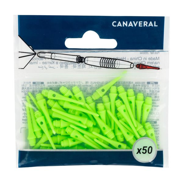 Canaveral Plastic Soft Tip Dart Tips - 50s