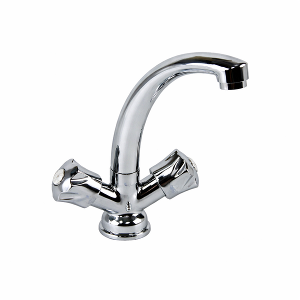 Cachet Antrim Basin Mixer Tap 999010ATS - Chrome Swivel Spout