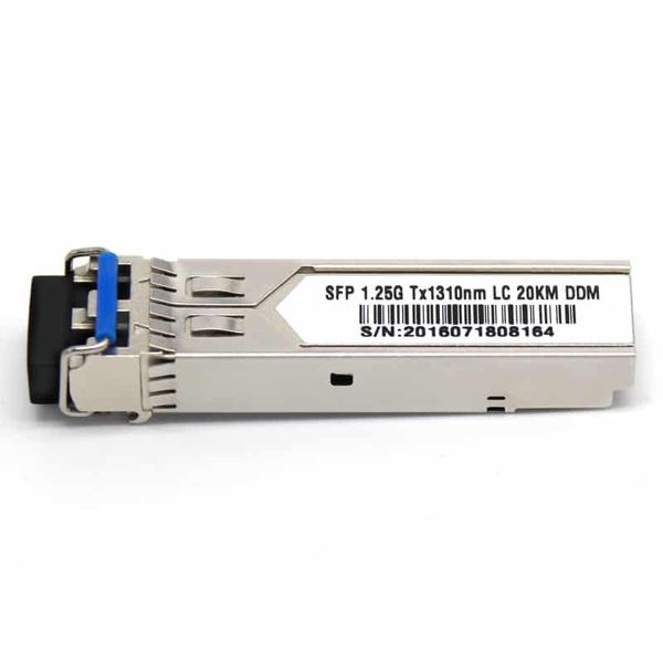 SFP Module - 1310nm 1Gbps - LC - Single Mode &amp; Multi Mode Compatible - 20km