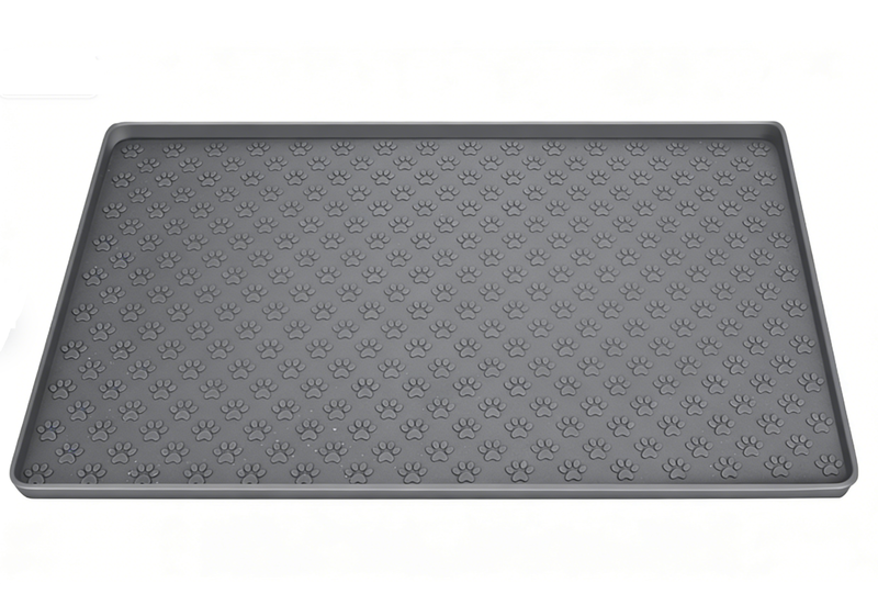 Silicone Pet Feeding Mat Dogs Cats Waterproof FDA 48x30x0.5cm Non-Slip