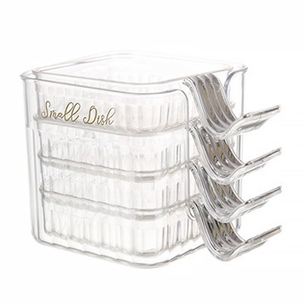 Sauce Dish with Storage Can - Set of 4