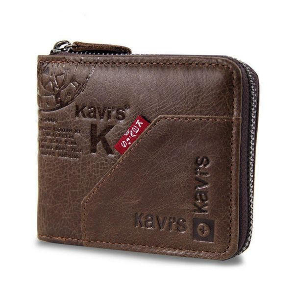 Kavi's Bullet Men's Genuine Leather Wallet