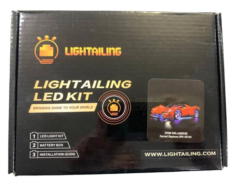 Lightailing Light Set For Lego 42143 Ferrari Daytona SP3
