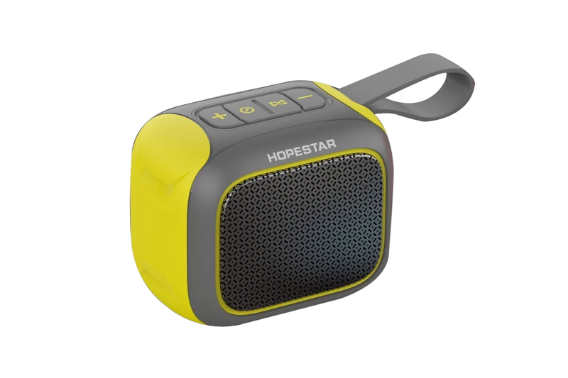 HOPESTAR - A22 - IPX6 Water-Resistant Mini Bluetooth Speaker - Yellow