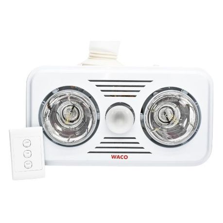 WACO - Bathroom Heater / 2 Light Rectangular Ceiling Bathroom Heater | Shop  Today. Get it Tomorrow! | takealot.com