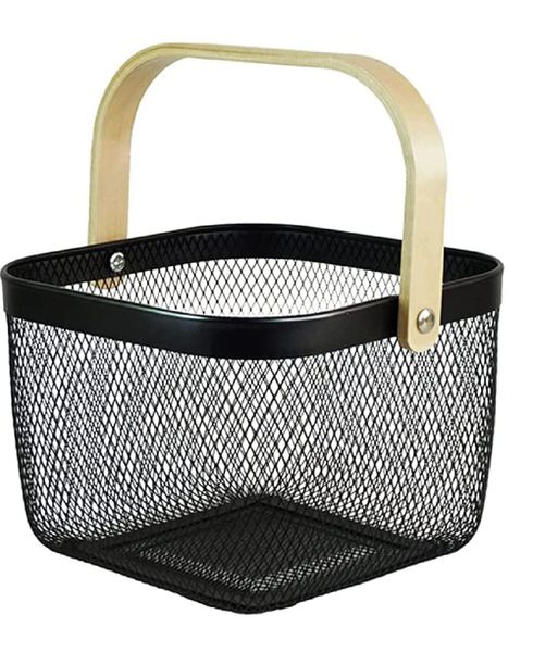 Multi-Purpose Metal Mesh Storage Basket White - Soul Lifestyle