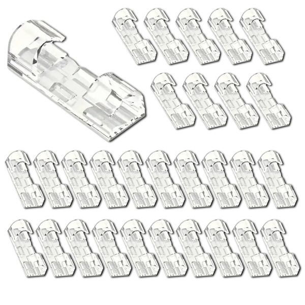 30pcs Open Clip Cable Organizer Set - Self-Adhesive Wire Management 30pcs
