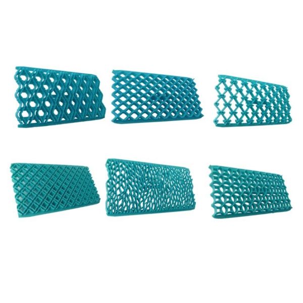 Kitchen Fondant Embosser Tools Icing Textures Set of 6