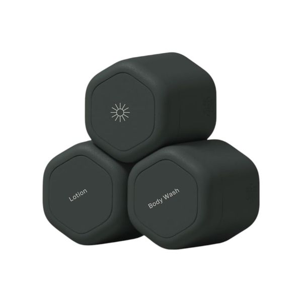 3 Pack Magnetic Leakproof Travel Container Set