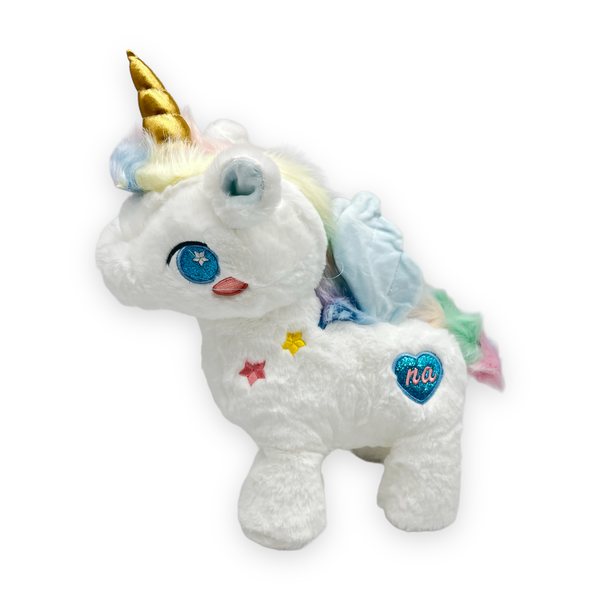 Toys and Beyond - Rainbow Heart Unicorn - Teddy Bear Plush Toy