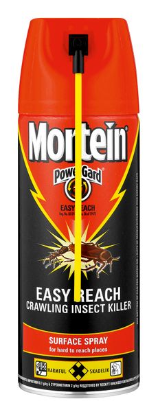 Mortein 300ml, Powergard Easy Reach Crawling Insect Killer Spray