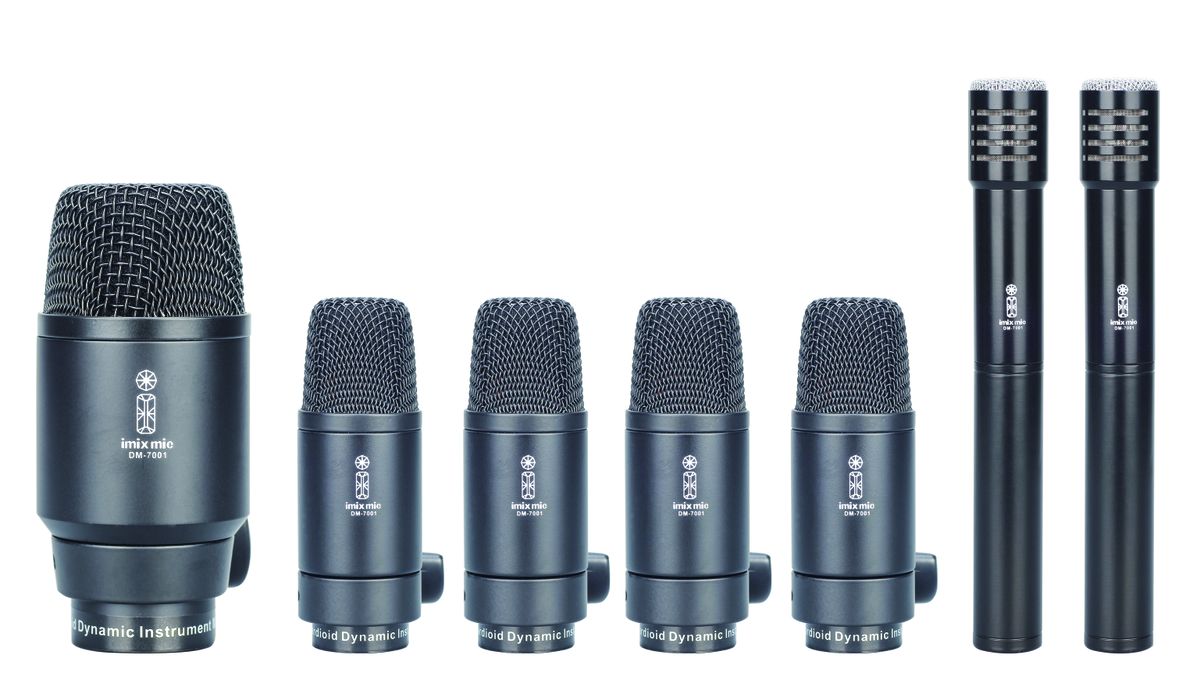 Imix Dm-7001 Dynamic 7 PCS Drum Microphone