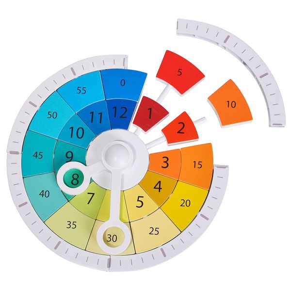 Classic World Tic-Tac Wooden Clock Puzzle - 29 Pieces