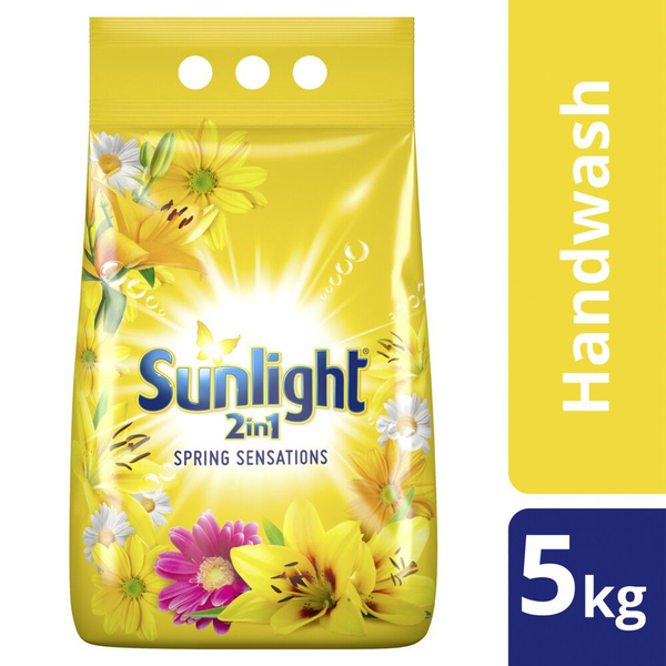 Sunlight Spring Sensations 2-in-1 Hand Washing Powder 5kg