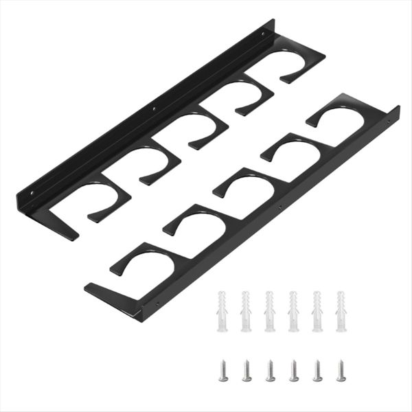 Wrought Iron Fishing Rod Rack Can Be Hung Wall or Ceiling
