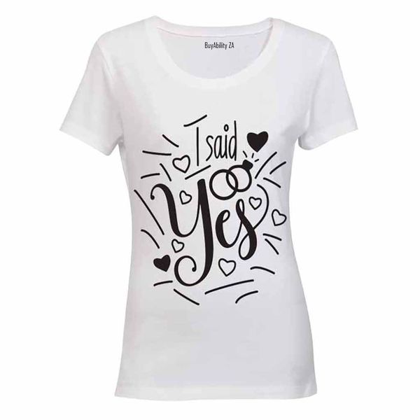 Ladies - T-Shirt - White image