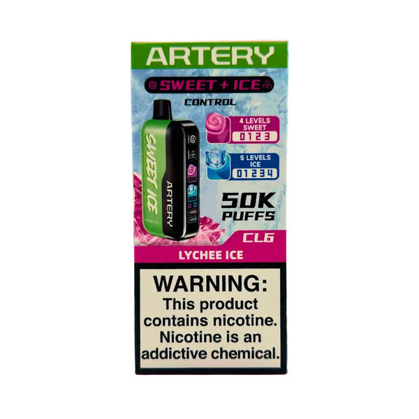 Artery 50K Puffs Lychee Ice
