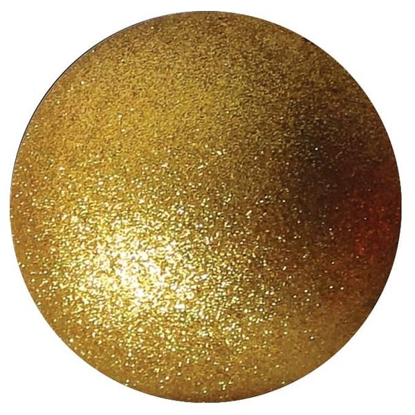 Christmas Decoration - Bauble Glitter Gold 80mm | Set of 6