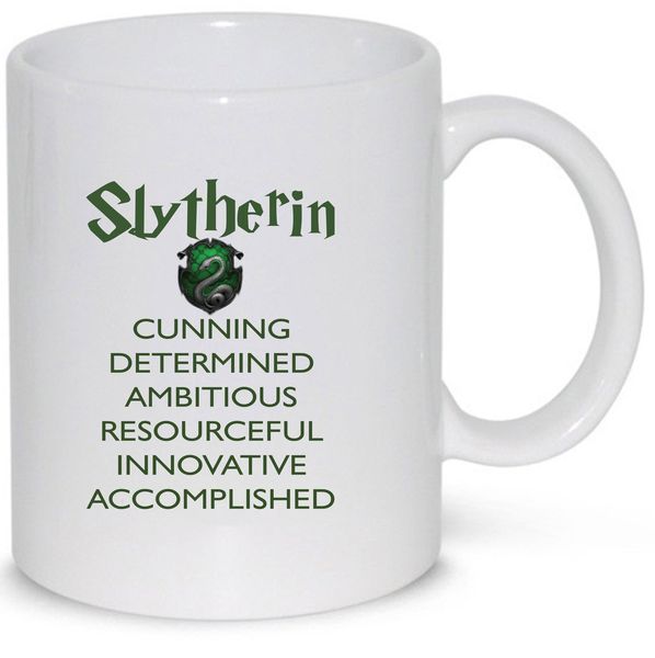Harry Potter Slytherin House Motto Ceramic Coffee Mug (11Oz Standard Size)