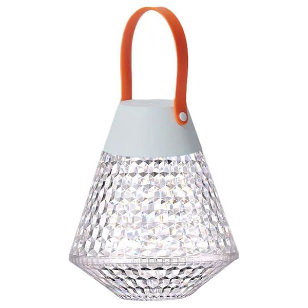 Rechargeable And Waterproof Portable Crystal Decorative Lamp
