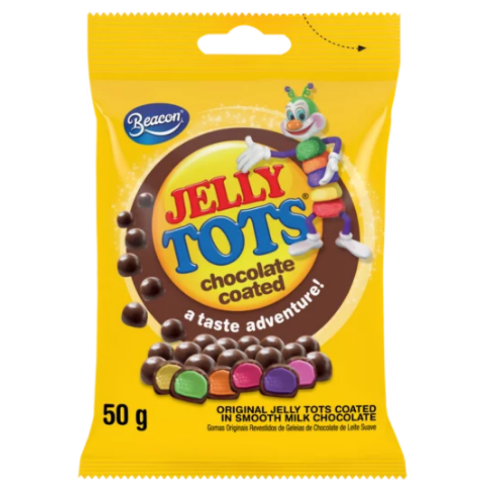 Jelly Tots Chocolate Coated 50g - 24 Pack | Shop Today. Get it Tomorrow ...