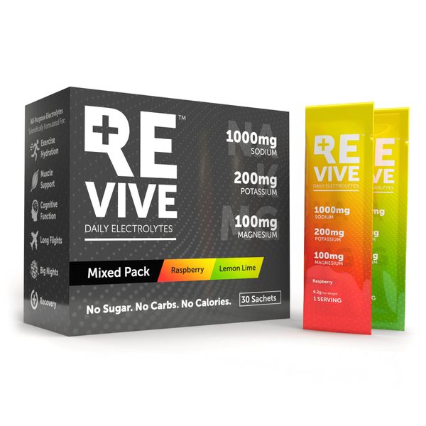 REVIVE 30's - Raspberry &amp; Lemon Lime | Sugar-Free Hydration Electrolytes