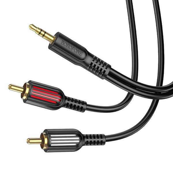 Borofone 3.5mm To 2 RCA 1.5m AUdio Cable - BL11