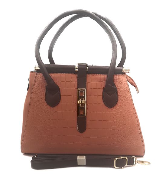 Peach Elegant Ladies Handbag