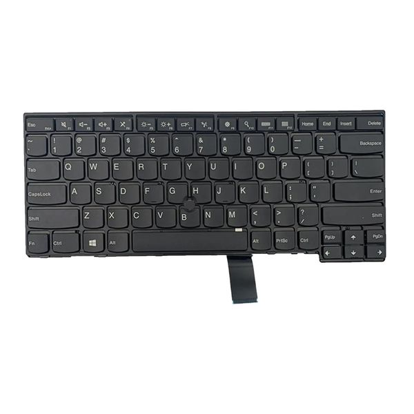 Replacement Laptop Keyboard Compatible with LenovoT440 T450 T460 No Pointer
