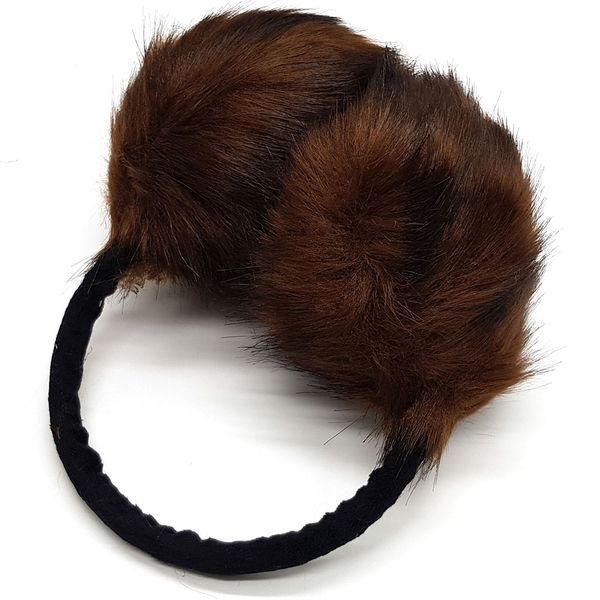 Warm Winter Ear Muffs - Winter Alice Band With Umber EarMuff