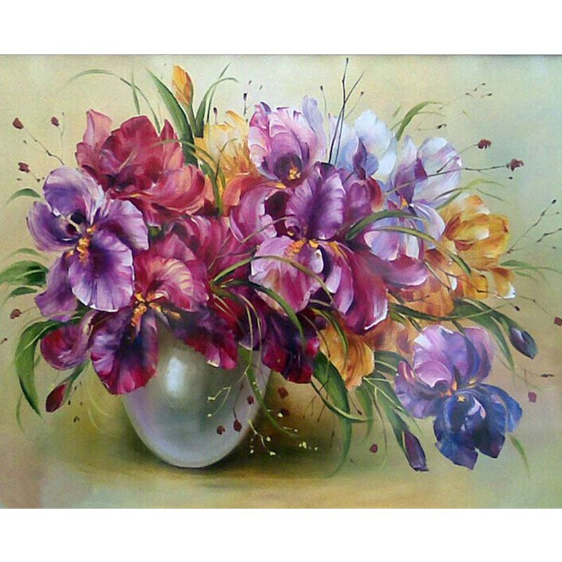 DIY Painting By Numbers Kit - Flowers | Shop Today. Get it Tomorrow ...