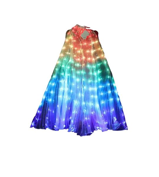 Boss Stage Performance Props Butterfly Wing Costume With Telescopic Stick