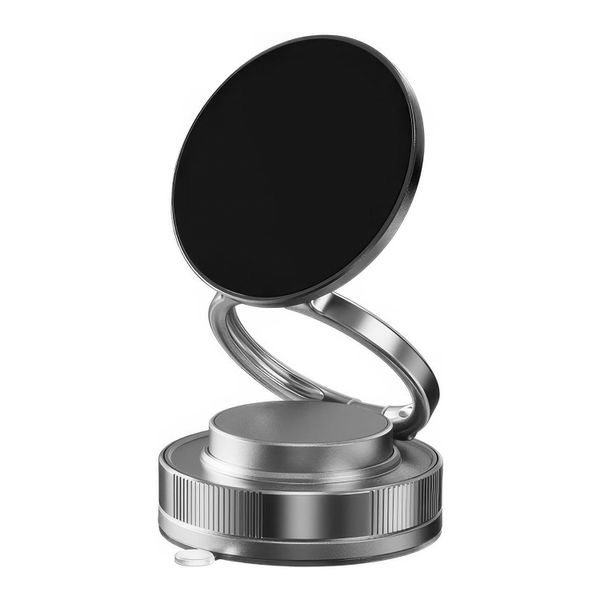 Car Phone Holder Mount Magnetic with Vacuum Suction Base for Dashboard