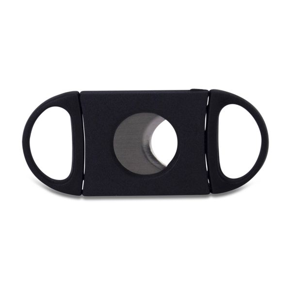 Cigar Cutter - Double Blade - Guillotine Cutter - Plastic - Black